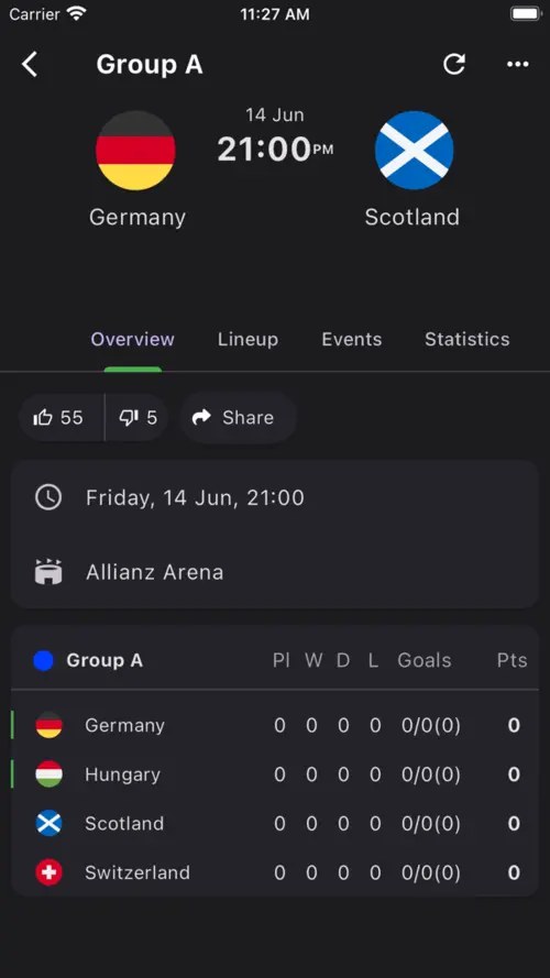 App-Screenshot 2 von topleague.co